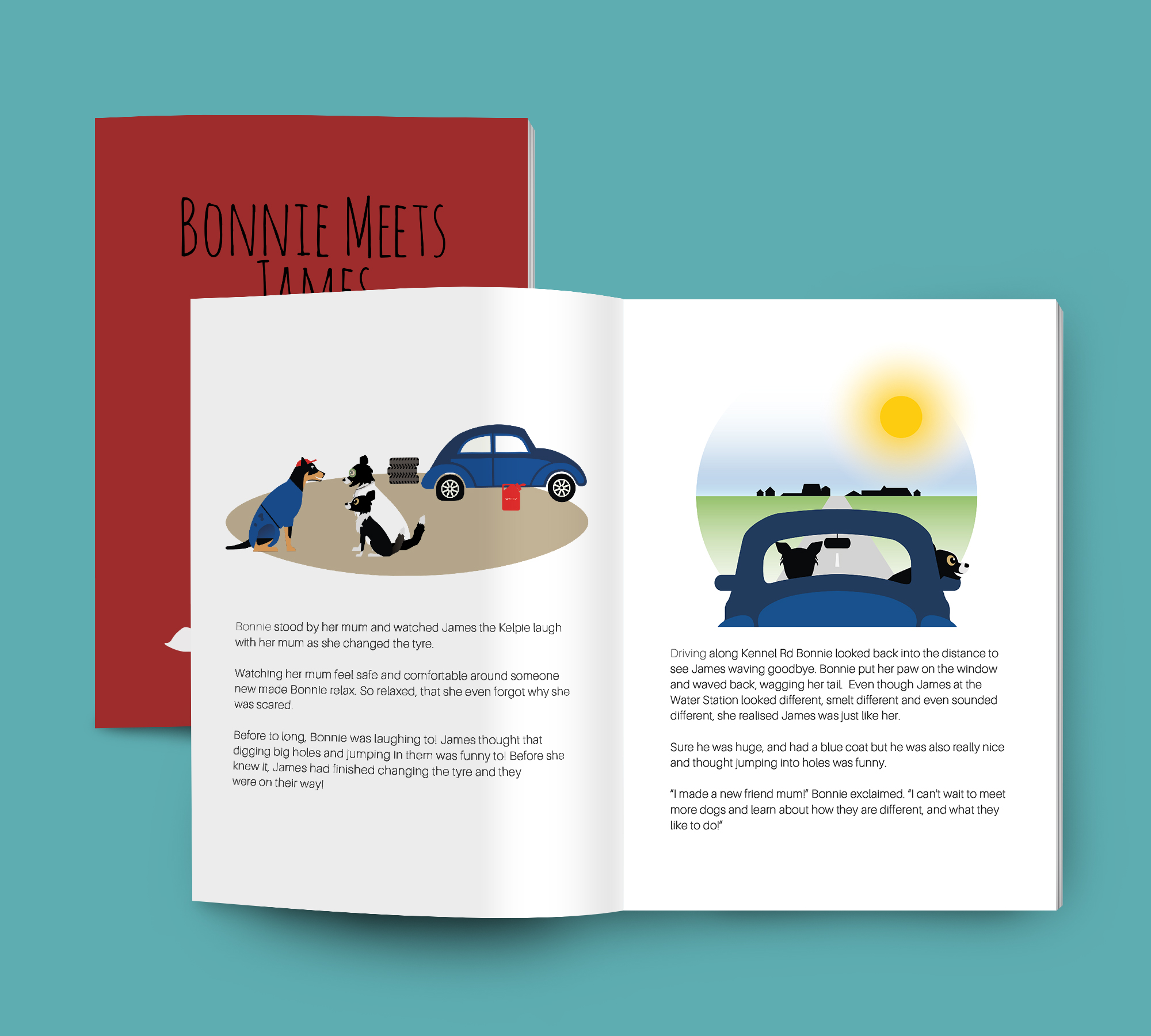 illustrations du livre Bonnie meats James