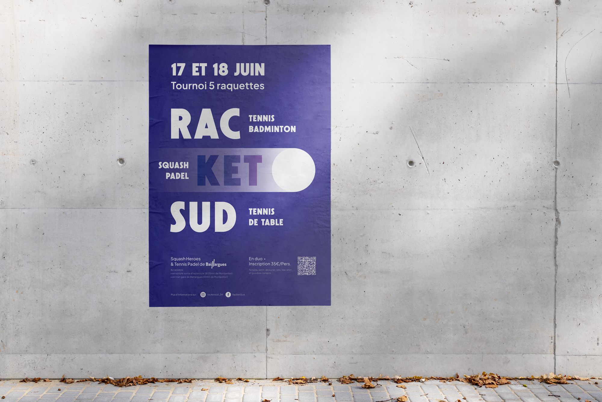 Affiche de l'évènement Racketsud