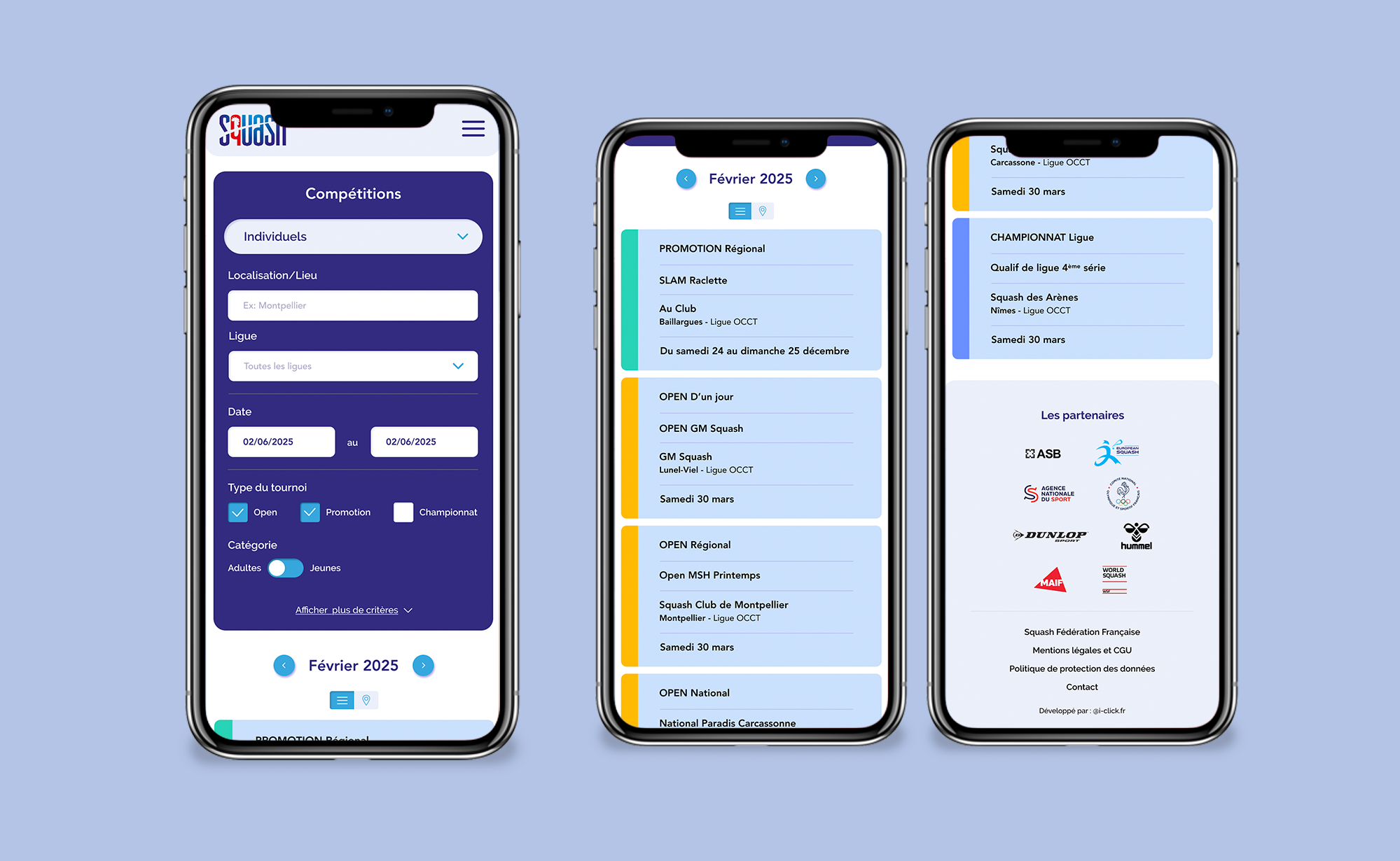 autre porposition de la homepage mobile du site EnSanté